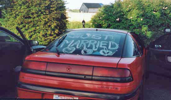 Just married